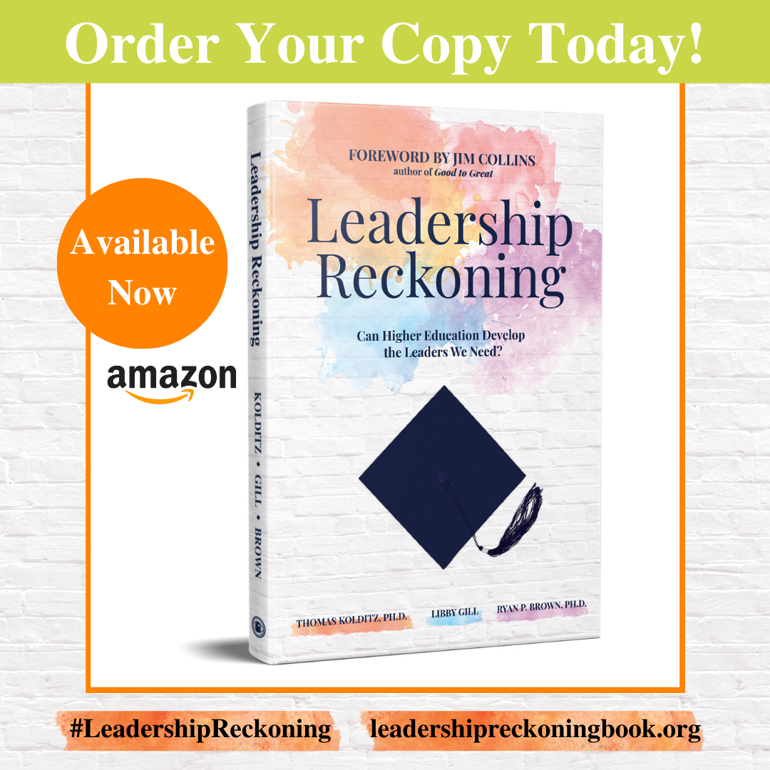Leadership Reckoning Book Order Announcement