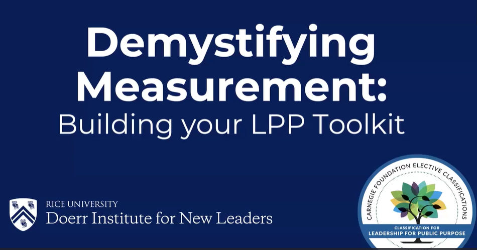 Measurement Course Info Session