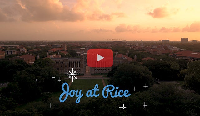 Rice Holiday Card 2020